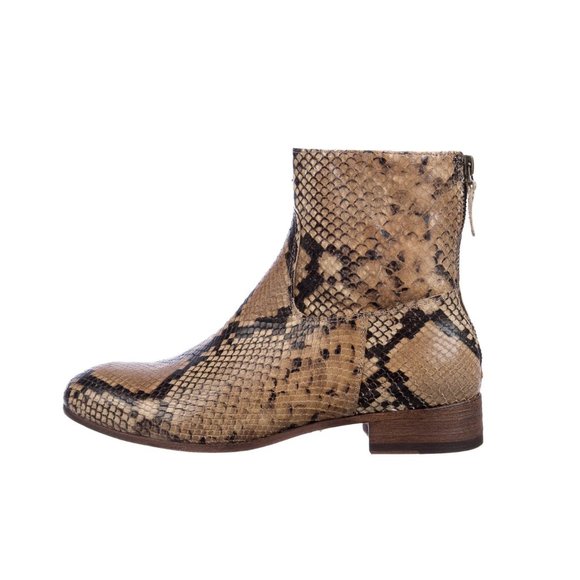 Anthology Paris Python Leather Boots - NEW - Picture 14 of 14